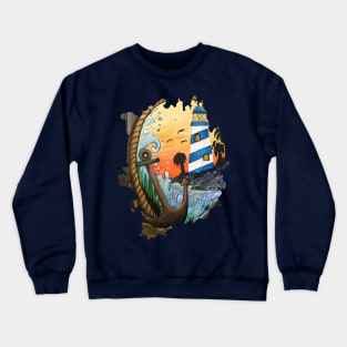 Light House View Crewneck Sweatshirt